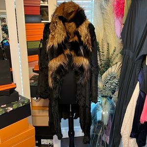 Argentina Fox, Rabbit and Goat Fur waistcoat